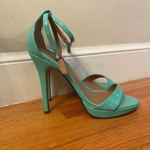Mint Green Strappy Sandals Size 7